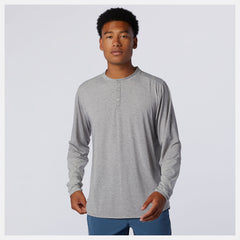 Athletic Grey Fortitech Henley / New Balance Men