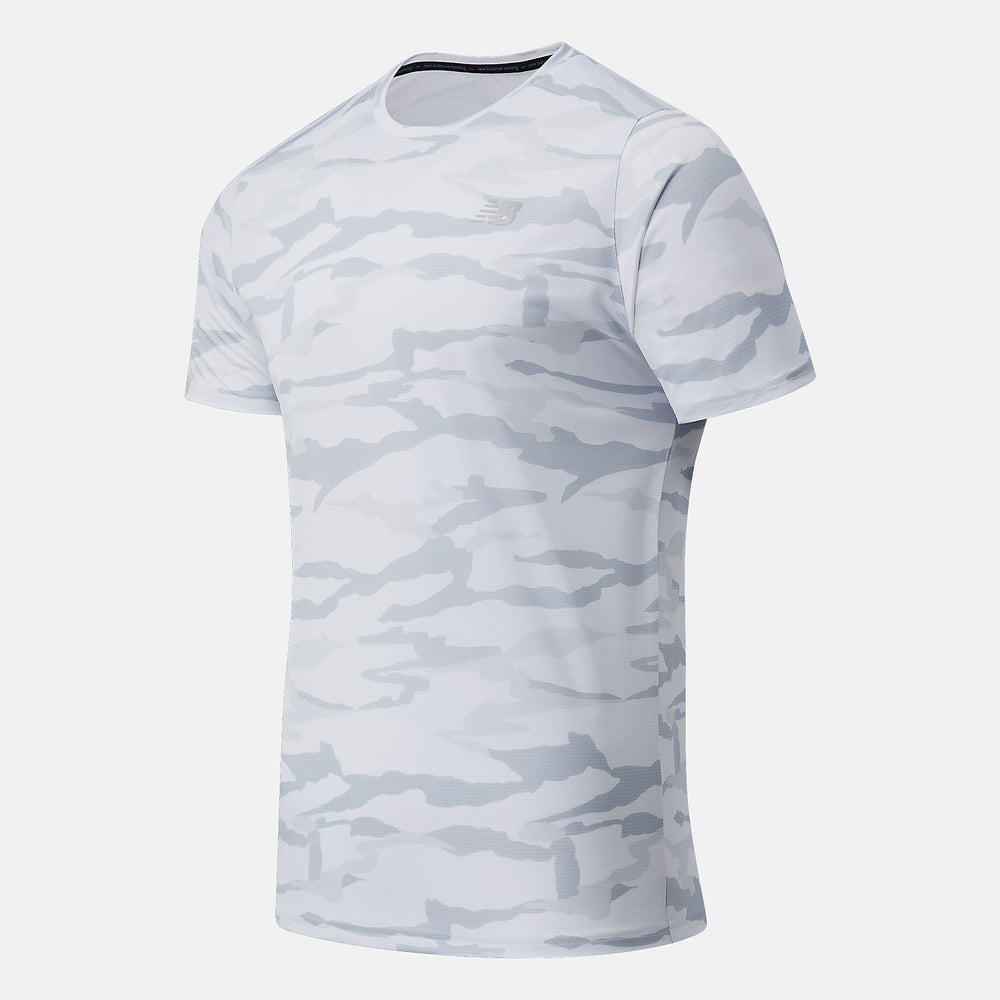Light Cyclone Printed Accelerate Short Sleeve / New Balance Men