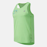 Energy Lime NYC Marathon Impact Run Singlet / New Balance Men
