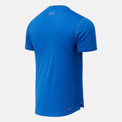 Faded Cobalt NYC Marathon Impact Run Short Sleeve / New Balance Men