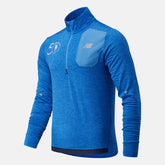 Faded Cobalt NYC Marathon Impact Run Grid Back Half Zip / New Balance Men