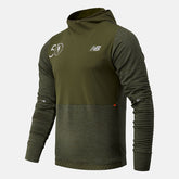 Oak Leaf Green NYC Marathon Impact Run Grid Back Hoodie / New Balance Men