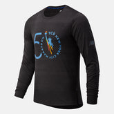 Black Heather NYC Marathon Q Speed Fuel Jacquard Long Sleeve / New Balance Men