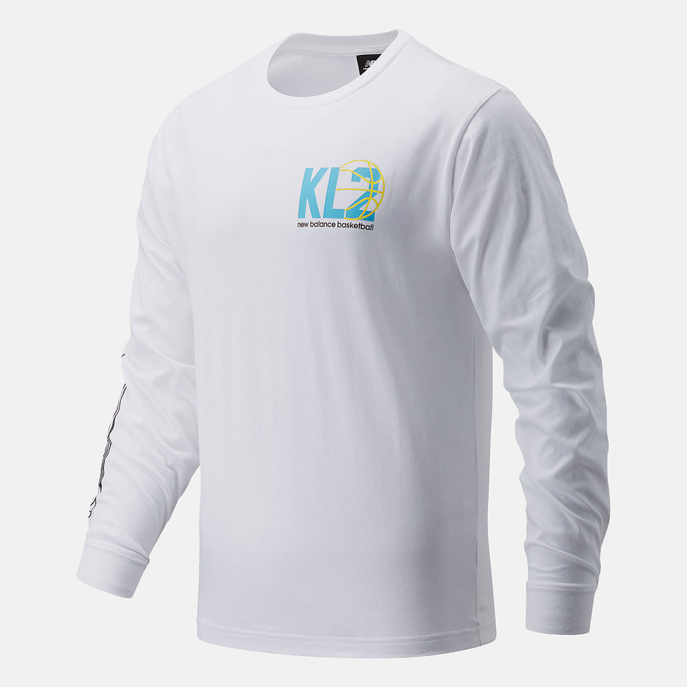 White KL2 Moreno Valley LS Tee / New Balance Men