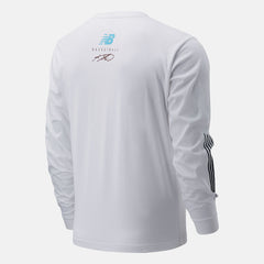 White KL2 Moreno Valley LS Tee / New Balance Men