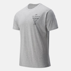 Athletic Grey NB Swish Tee / New Balance Men