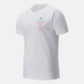 White Multi NB Swish Tee / New Balance Men