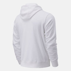 White NB Seismic Hoodie / New Balance Men