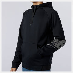 Black Tenacity Fleece Pullover / New Balance Men