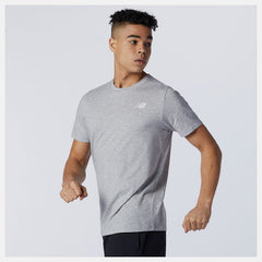 Athletic Grey Heathertech Tee / New Balance Men