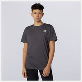 Black Heather Heathertech Tee / New Balance Men