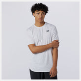 White Q Speed Fuel Short Sleeve / New Balance Men