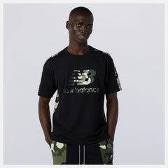 Black Multi NB Essential Camo Tee / New Balance Men