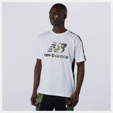 White Multi NB Essential Camo Tee / New Balance Men