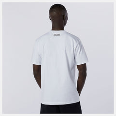 White NB Athletics Delorenzo Shoe Tee / New Balance Men