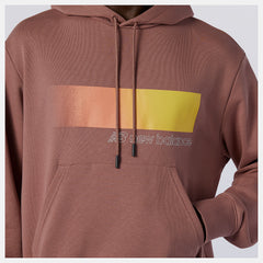 Red NB Sport Style Optiks Hoodie / New Balance Men