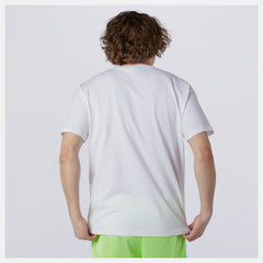 White NB Athletics Psych Varsity Tee / New Balance Men