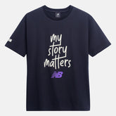 Black My Story Matters Tee / New Balance Men