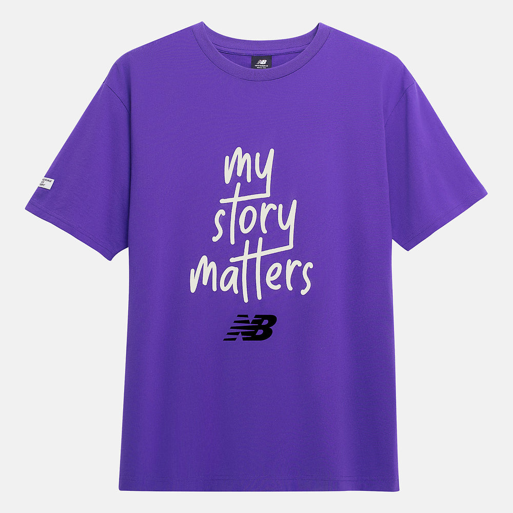 Prism Purple My Story Matters Tee / New Balance Men