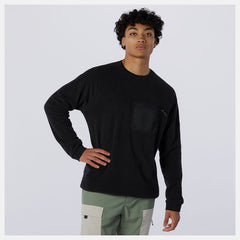Black NB All Terrain Pocket Crew / New Balance Men