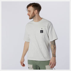Sea Salt Heather NB All Terrain Pocket Tee / New Balance Men