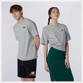 Athletic Grey NB Essentials Embroidered Tee / New Balance Women|Men