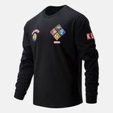Black KL2 Nature of the Game Long Sleeve Graphic / New Balance Men