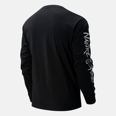 Black KL2 Nature of the Game Long Sleeve Graphic / New Balance Men