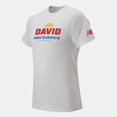 White David X NB Tee / New Balance Men