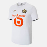 White Lille LOSC Away Short Sleeve Jersey / New Balance Men