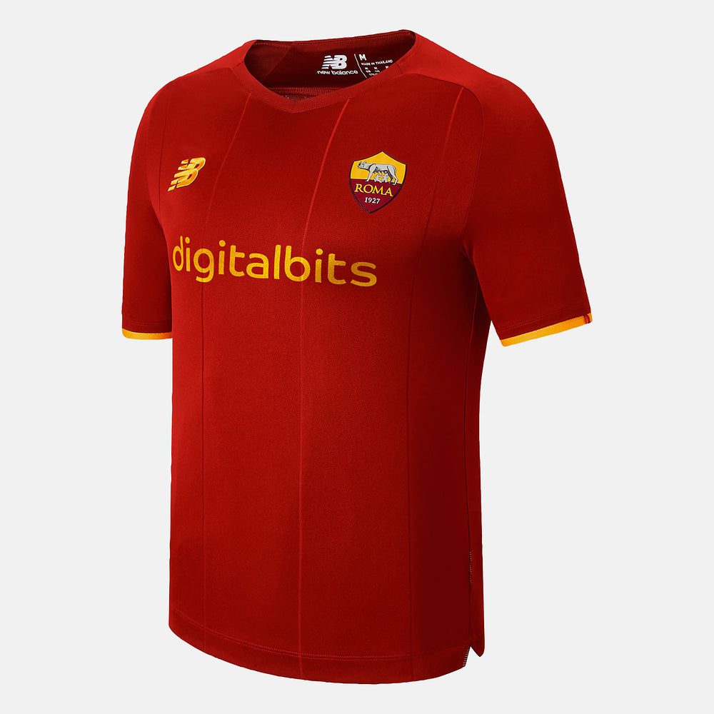 Red AS Roma Home SS Jersey / New Balance Men