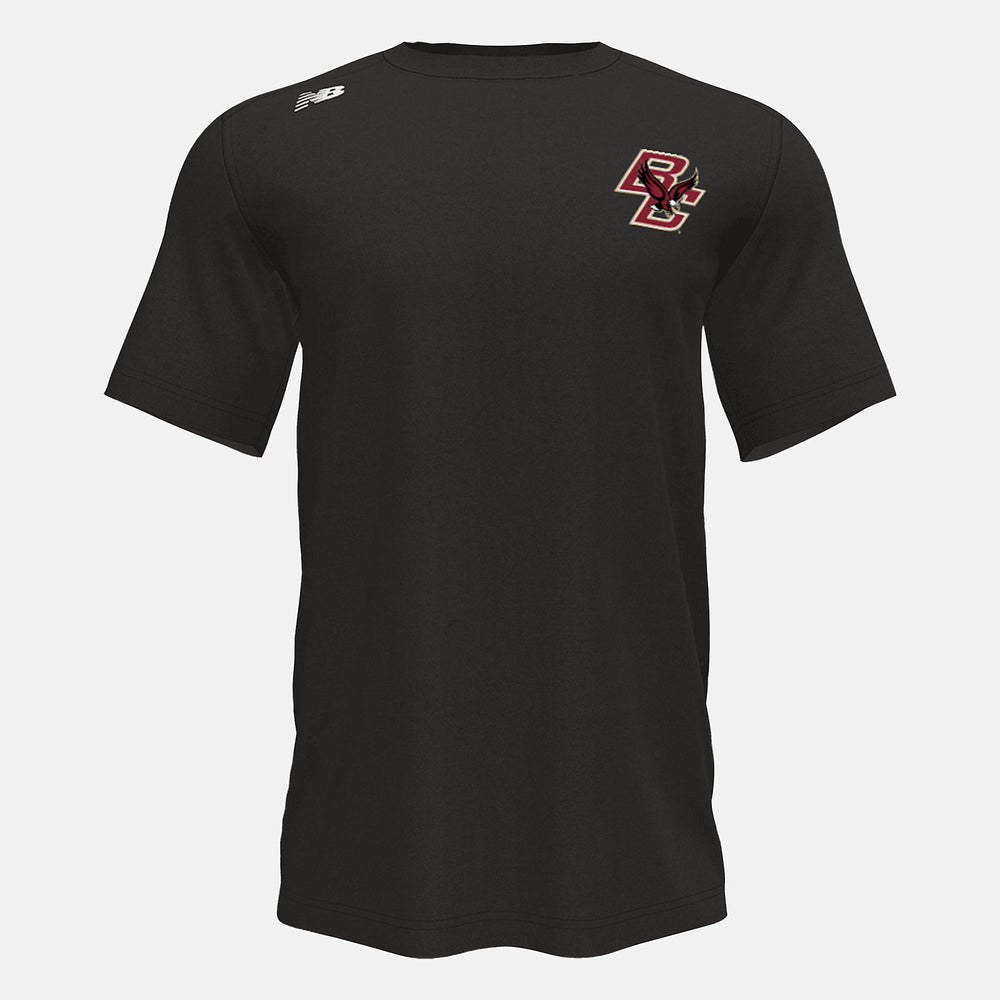 Team Black Short Sleeve Tech Tee(Boston College) / New Balance Men