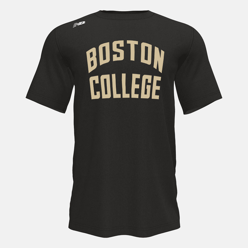 Team Black Short Sleeve Tech Tee(Boston College) / New Balance Men