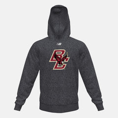 Black Heather NB Fleece Hoody(Boston College) / New Balance Men