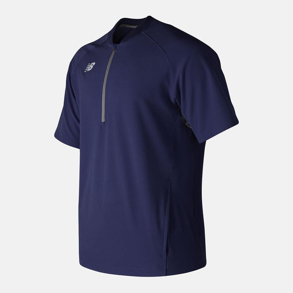 Team Navy Short Sleeve 3000 Batting Jacket / New Balance Men