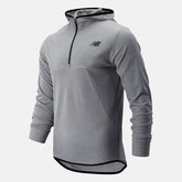 Athletic Grey Tenacity Hooded QTR Zip / New Balance Men