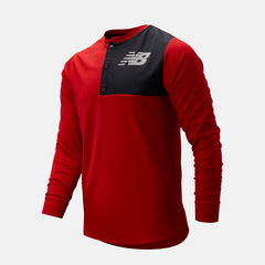 Team Red ASYM Baseball Henley / New Balance Men