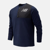 Team Navy ASYM Baseball Henley / New Balance Men