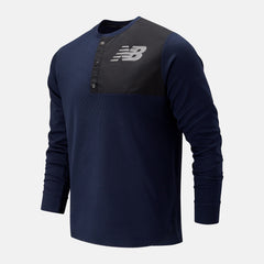 Team Navy ASYM Baseball Henley / New Balance Men