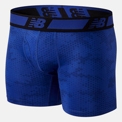 Black/Team Royal NB Dry 6 Inch Boxer Brief 2 Pack / New Balance Men