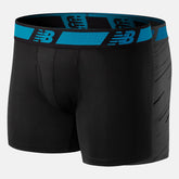 Black/Lead NB Dry 6 Inch Boxer Brief 2 Pack / New Balance Men