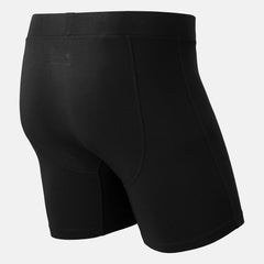 Black Premium 6 Inch Boxer Brief 1 Pair / New Balance Men
