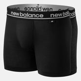 Black/Dark Heather Grey Men Viscose 5 Inch Boxer 2 Pack / New Balance Men
