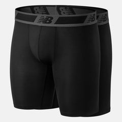 Black Men Dry/Fresh 9 Inch Brief 2 Pack / New Balance Men