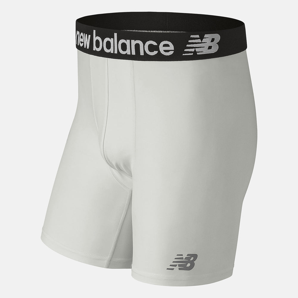 White M 6" Ultra Boxer Brief / New Balance Men