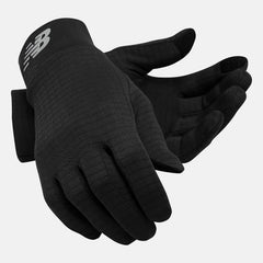 Black Grid Fleece Glove / New Balance Women|Men