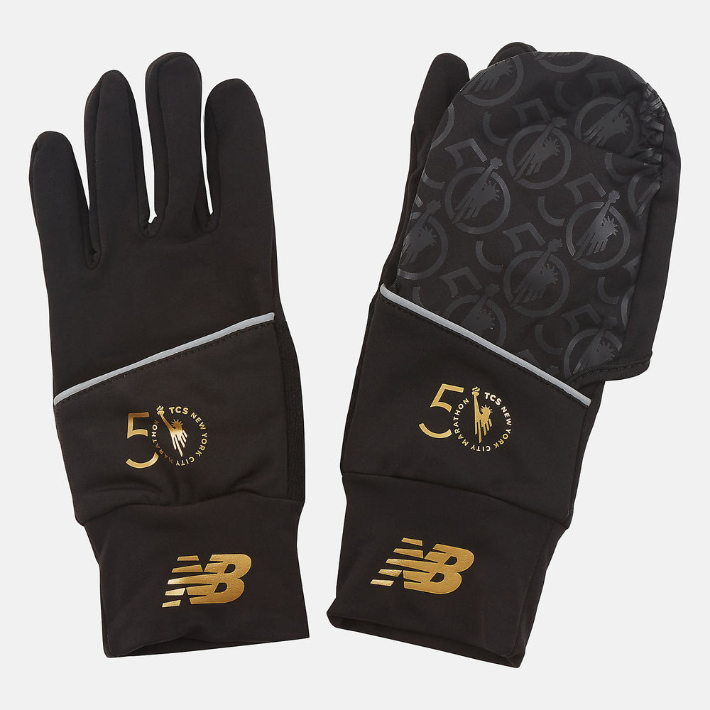Black/White NYC Marathon Convertible Glove / New Balance Women|Men