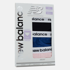 Black Eversoft Hipster 3 Pack / New Balance Women