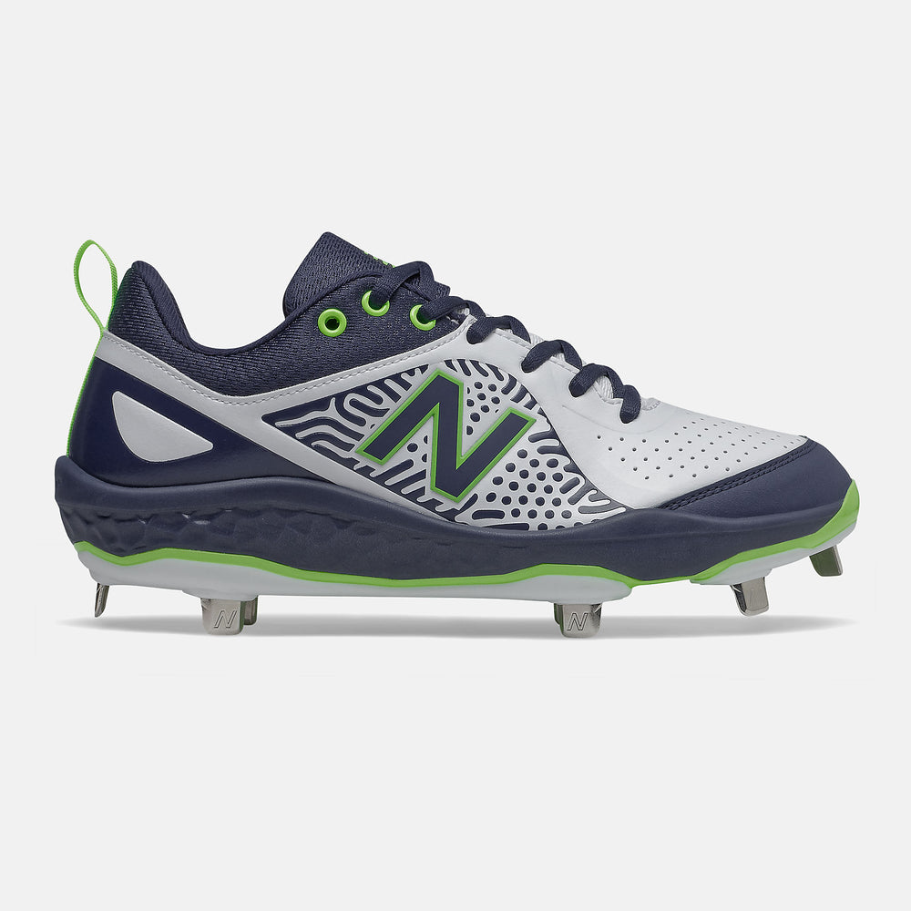 Team Navy/Lime Green and White Fresh Foam Velo v2 / New Balance Women