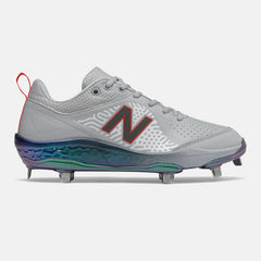 Grey/Flame and Iridescent Fresh Foam Velo v2 VIP / New Balance Women